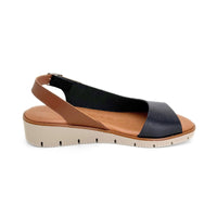 Walkflex 260222 sandalia negra de mujer