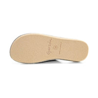 Garzón P495.119 Zapatilla de casa gris con hebillas