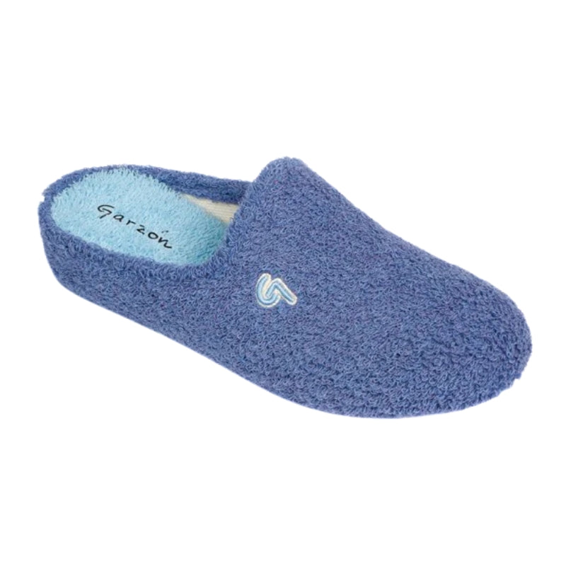 Garzón 12001.130 Zapatilla de ir por casa cerrada rizo arena