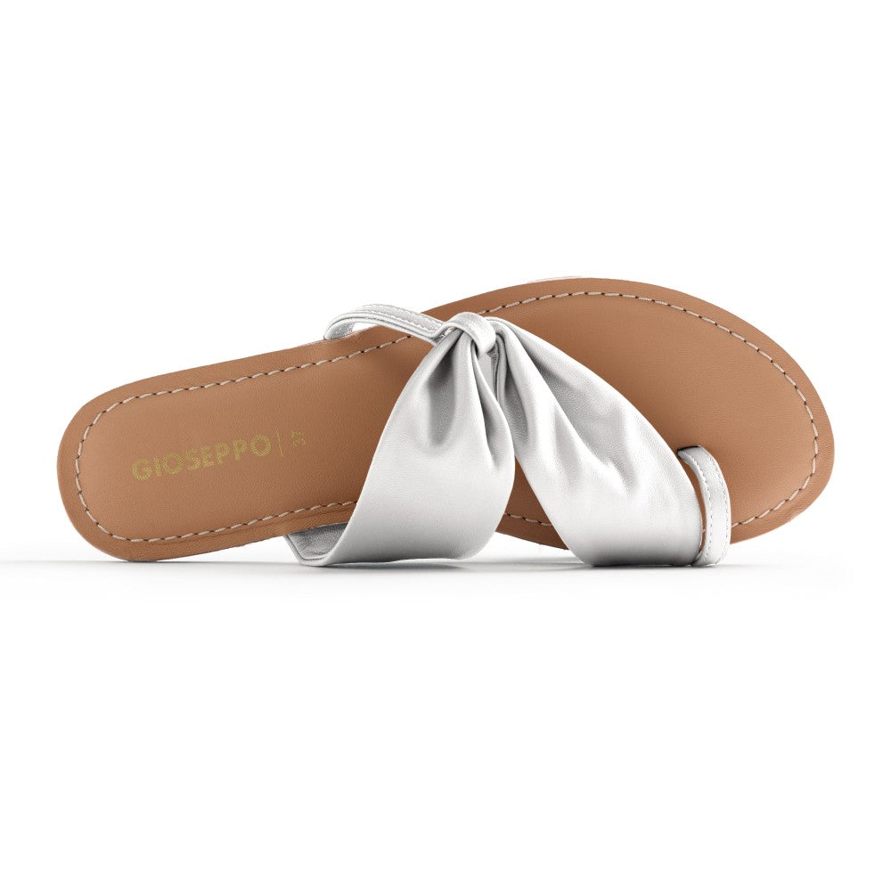Gioseppo 79275 Kiserian sandalia plana blanca