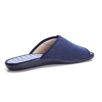 Cabrera 9537 Zapatilla de casa marino con velcro