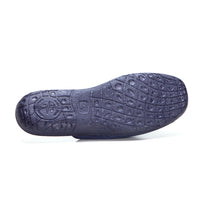 Cabrera 9537 Zapatilla de casa marino con velcro