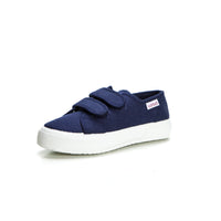 Zapatilla de Lona Infantil Vulladi 599-50 Marino con Dos Velcros