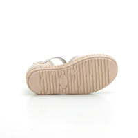 Zapatilla de lona tipo valenciana niña Vulladi 7356-605 beige