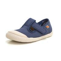 Zapatilla Lona Barefoot Infantil Vulladi 8197-558 Tejano