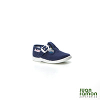 Sandalia boba infantil Vulladi 1200-051 lona marino