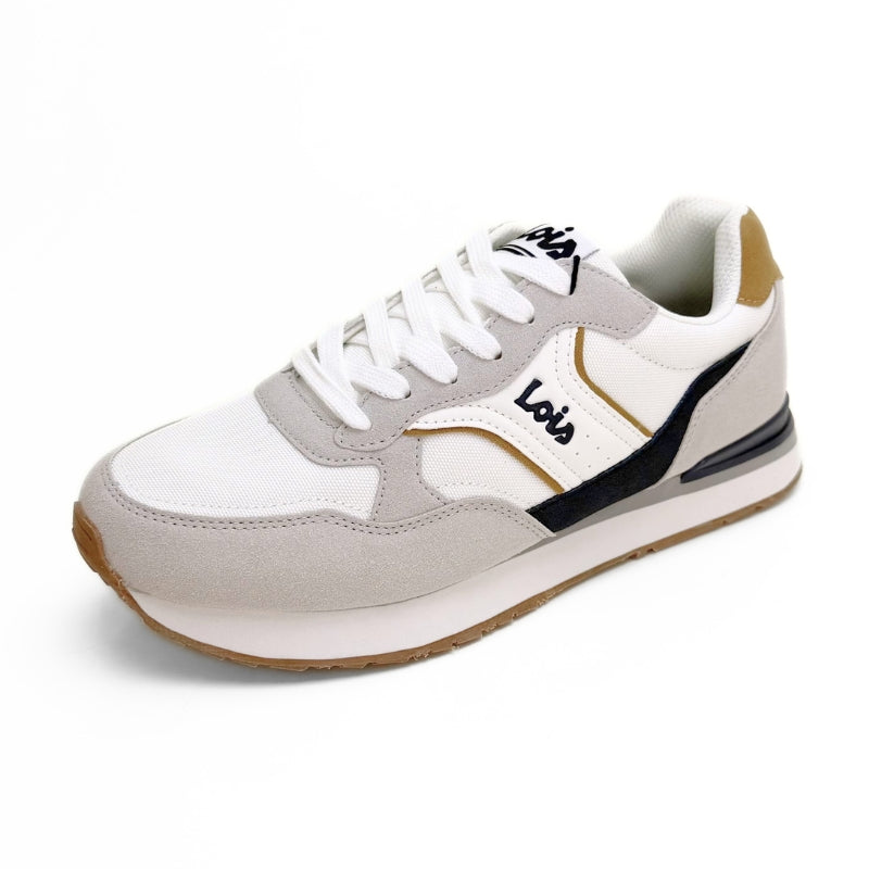 Lois 64525 Deportiva jogging retro blanca