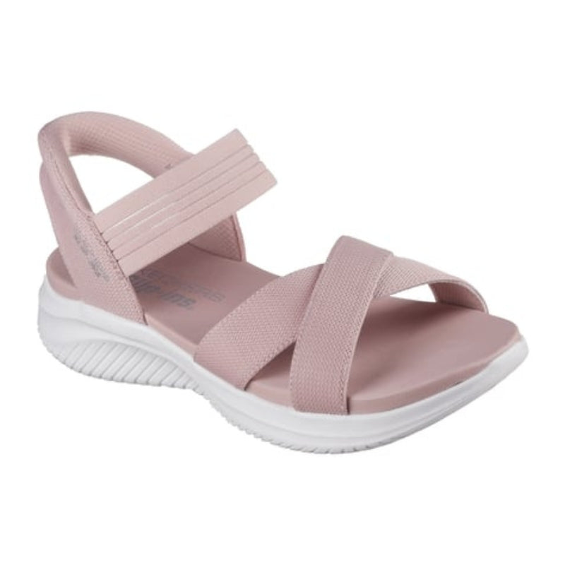 SKECHERS 119975 Sandalia mujer Slip-Ins cruzada rosa