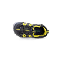 Saguaro Breeze III Sandalia cerrada infantil barefoot gris.