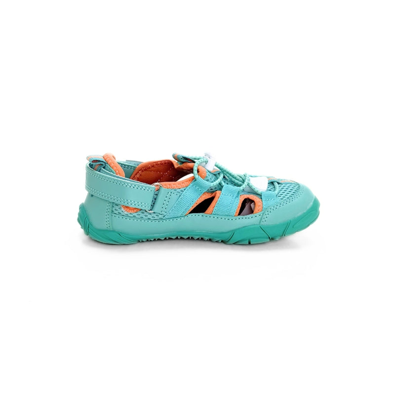 Saguaro Breeze III Sandalia cerrada infantil barefoot celeste