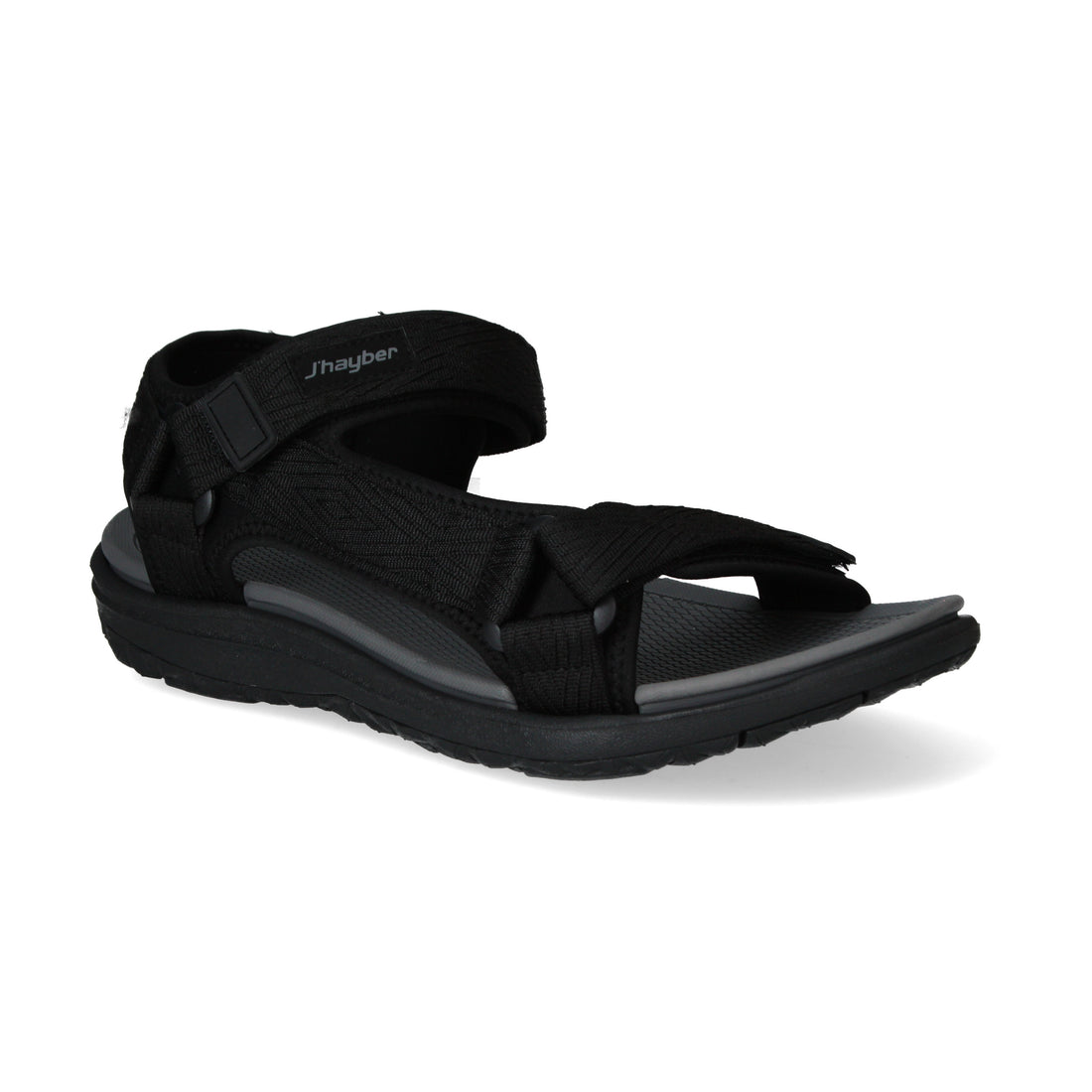 Jhayber Sail Sandalia velcros hombre negro