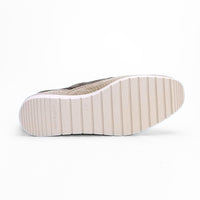 Mediterránea 02319600 Alpargata tipo mocasín taupe