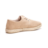 Calzamur 50041 Zapatilla cordones de lona beig