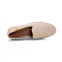 Mediterránea 10048900 Alpargata plana beige