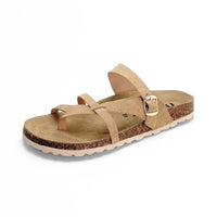 Nenic Alba sandalia dedo beige