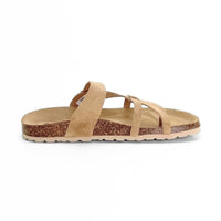 Nenic Alba sandalia dedo beige
