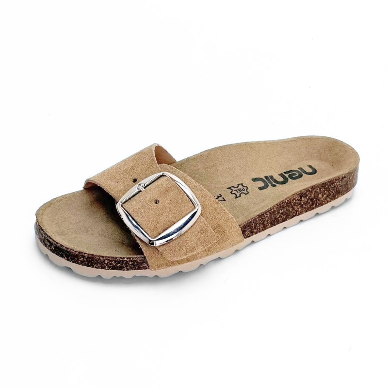 Nenic Delia pala beige de piel