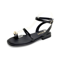 Wikers 162829 sandalia negra de dedo