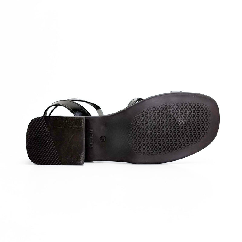 Wikers 162829 sandalia de dedo negra