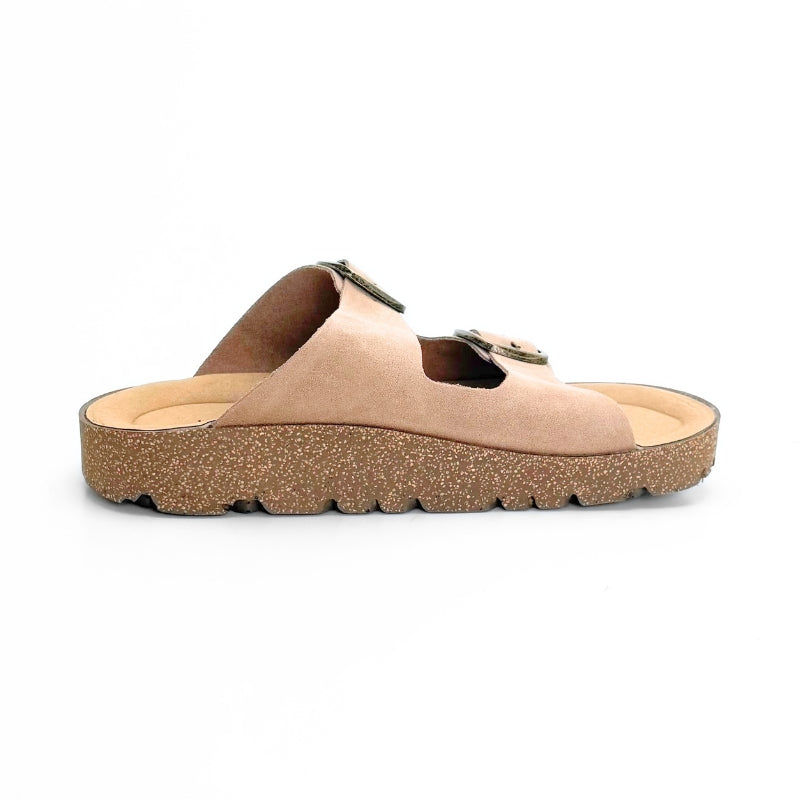 Ibiza Coco 2710 Pala beige con doble hebilla