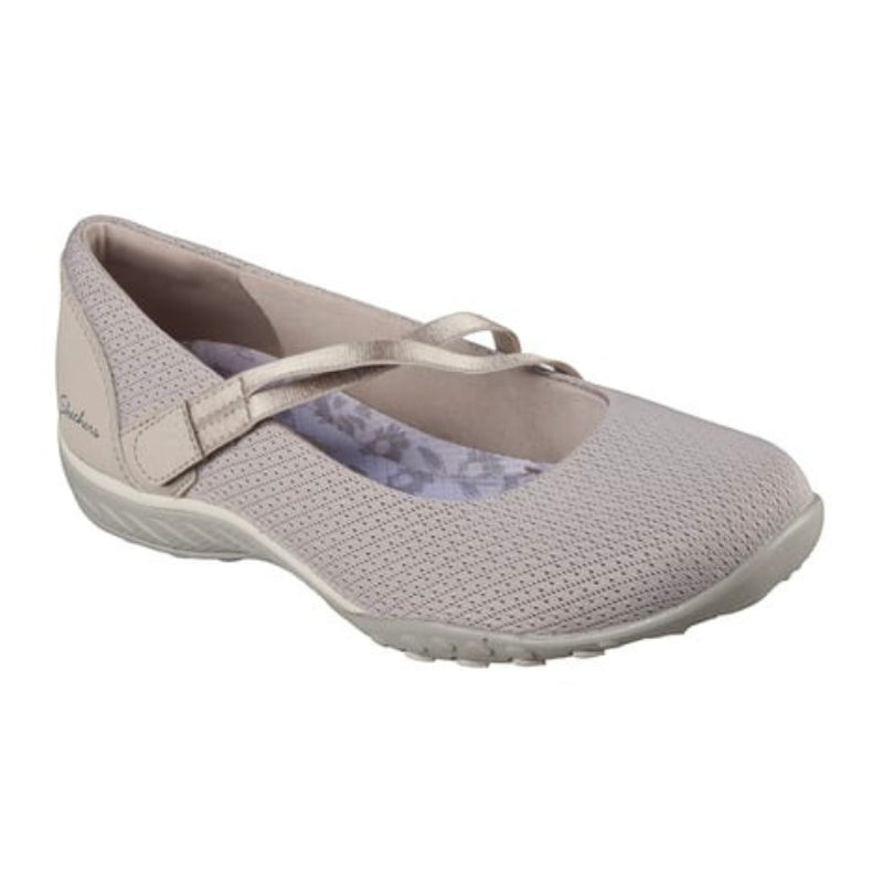 Skechers 100771 Bailarina mercedes velcro taupe
