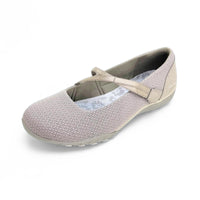 Skechers 100771 Bailarina mercedes velcro taupe