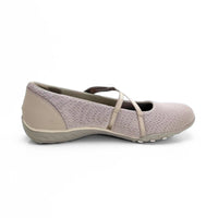 Skechers 100771 Bailarina mercedes velcro taupe