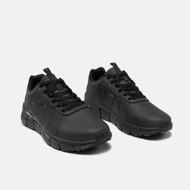 Joma Daily Zapatilla de trabajo antideslizante negro.