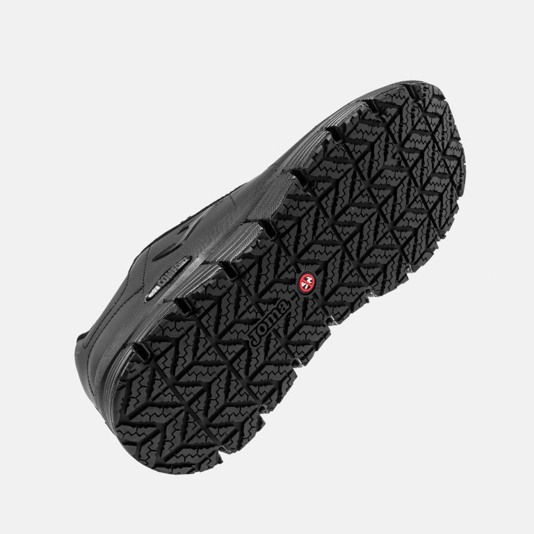 Joma Daily Zapatilla de trabajo antideslizante negro.