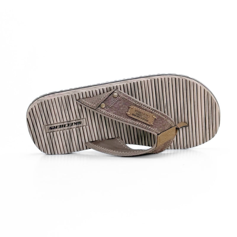 Skechers 205719 Sandalia de dedo confort marrón