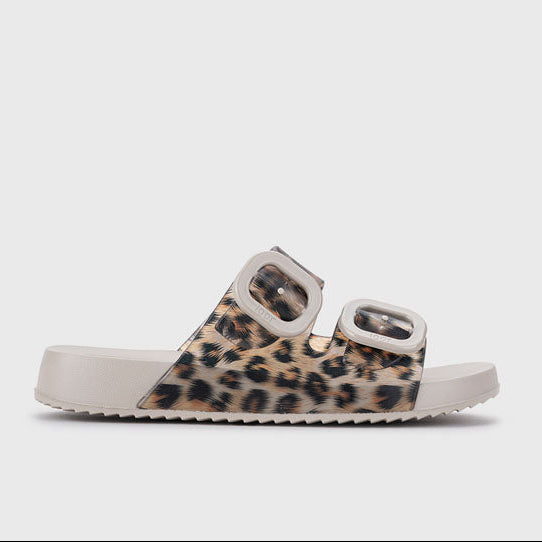 Igor Habana Leo Sandalia de agua bio taupe animal print