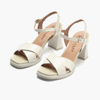 Pitillos 11223 Sandalia mujer con tacón glacial