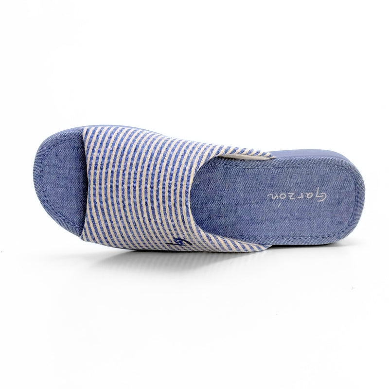Garzón 2531.089 Zapatilla de casa destalonada celeste