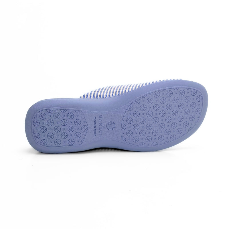 Garzón 2531.089 Zapatilla de casa destalonada celeste