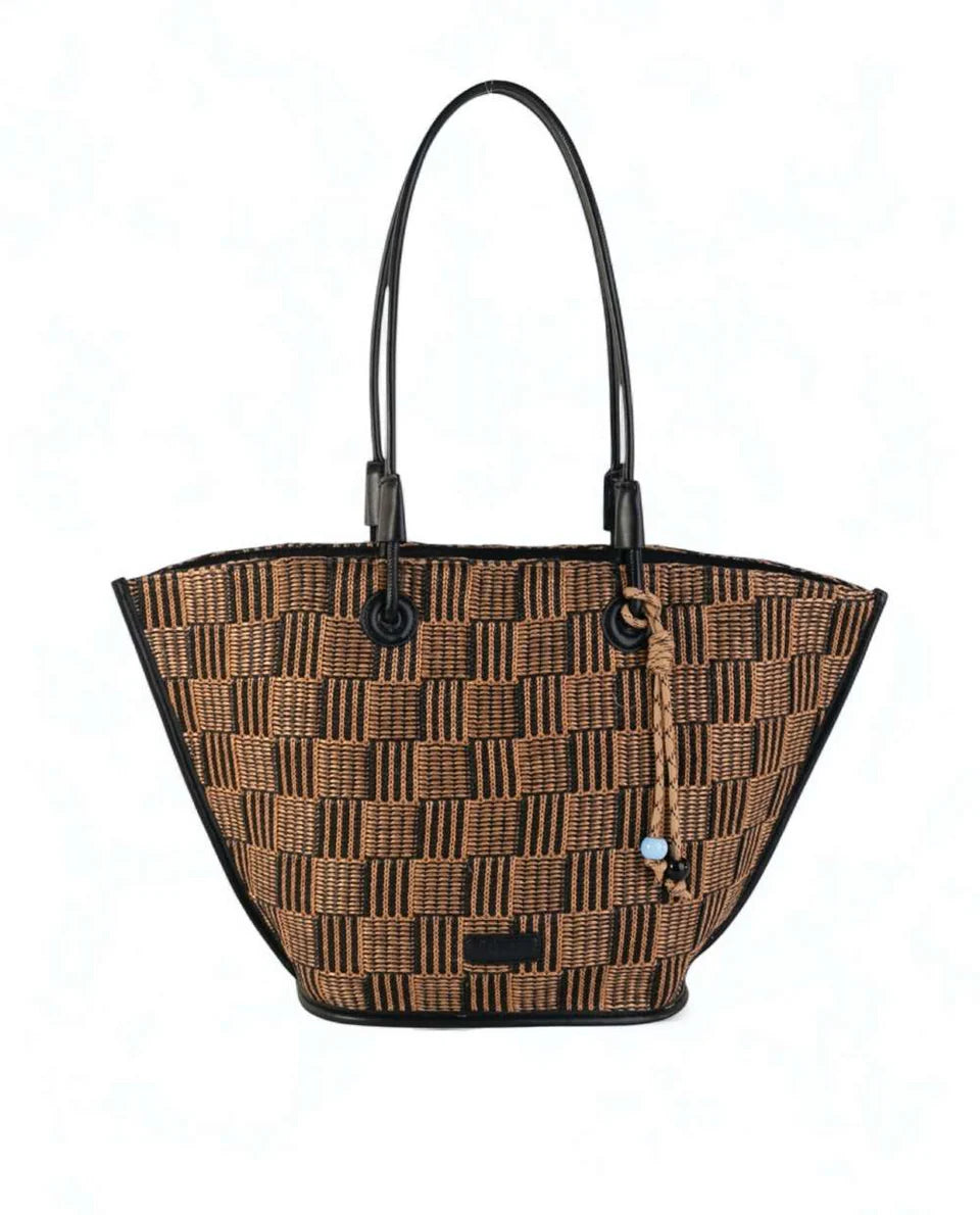 Kbas KB1472605 Bolso Shopper cuadrados