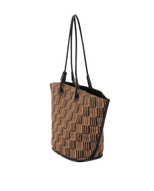 Kbas KB1472605 Bolso Shopper cuadrados