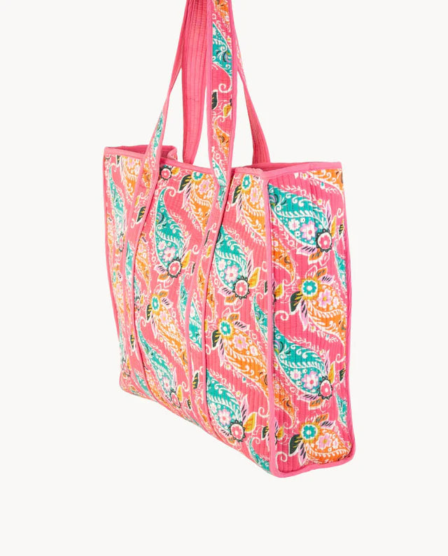 Kbas KB3432601 Bolso de playa algodón estampado