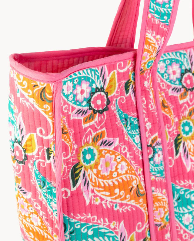 Kbas KB3432601 Bolso de playa algodón estampado