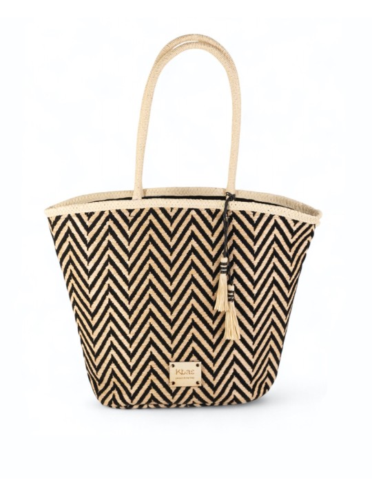 Kbas KB3802602 Bolso Shopper con cremallera