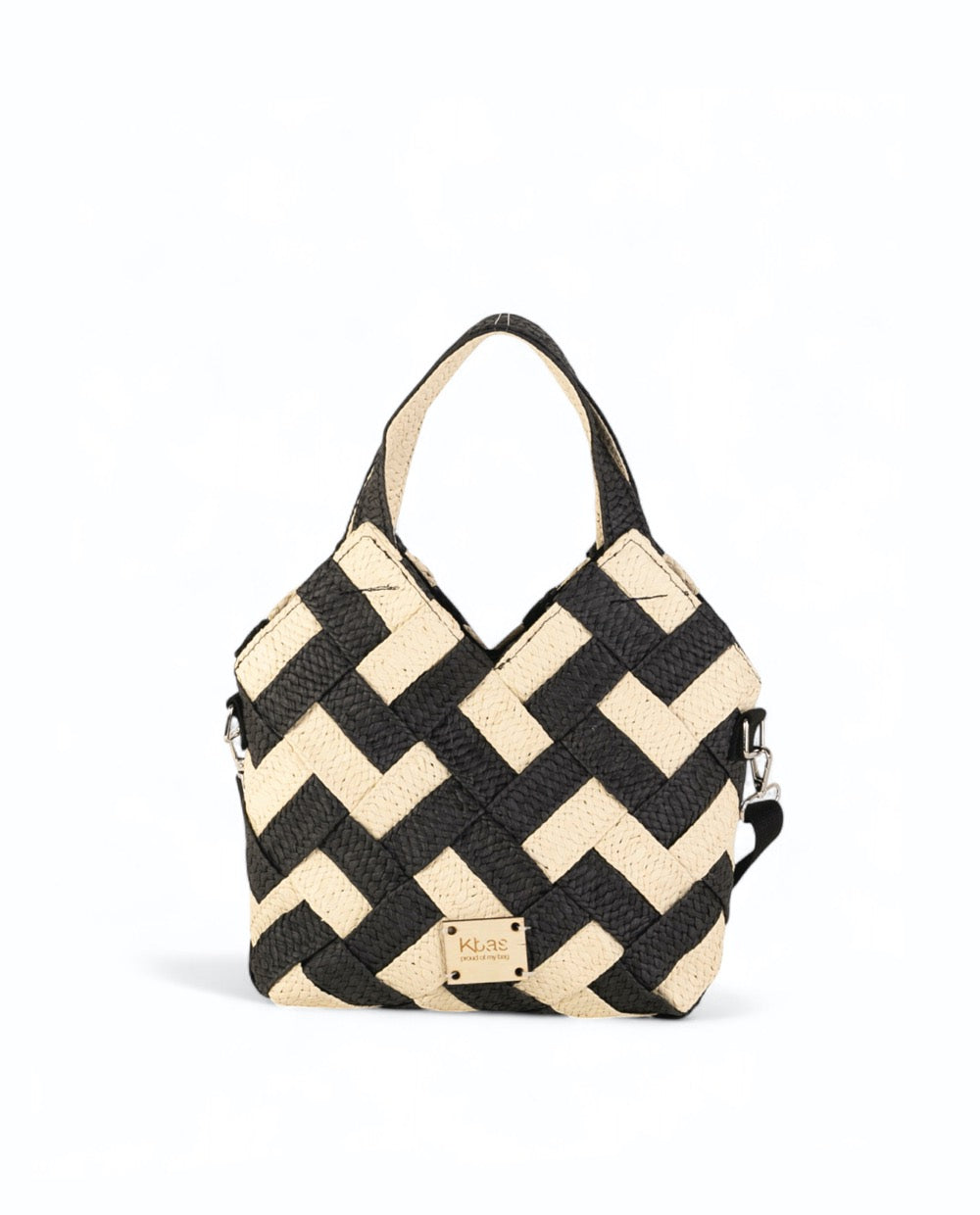 Kbas KB3802616 Bolso de mano tiras bicolor