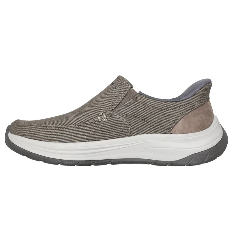 SKECHERS 205356 Mocasín lona Slip-Ins taupe