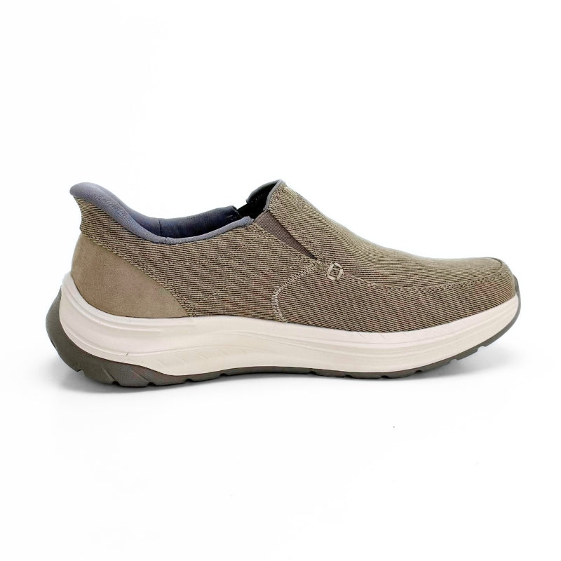 SKECHERS 205356 Mocasín Slip-Ins lona taupe