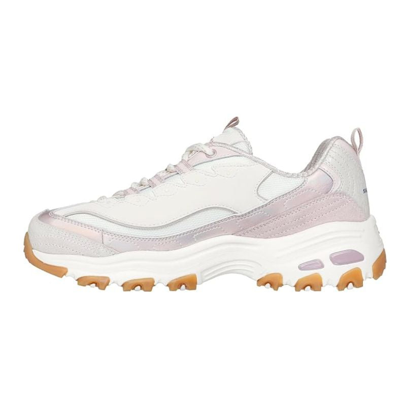 Skechers D'Lites 150556 Deportiva blanco rosa mujer