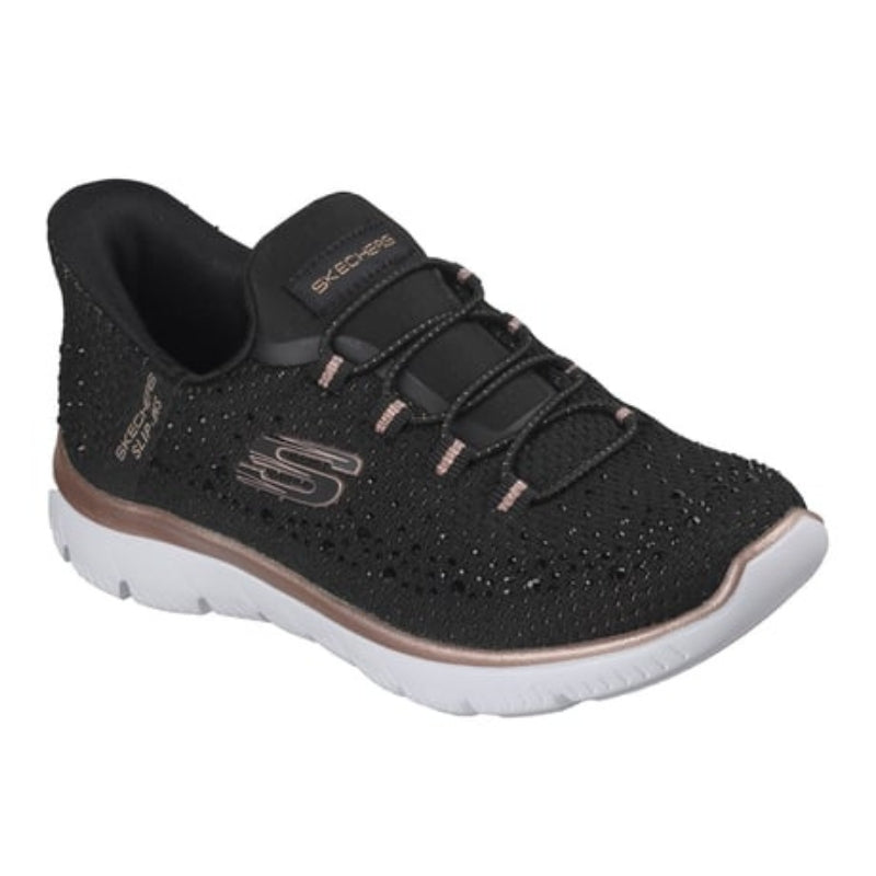 Skechers 150273 Deportiva Slip-Ins con pedrería negro