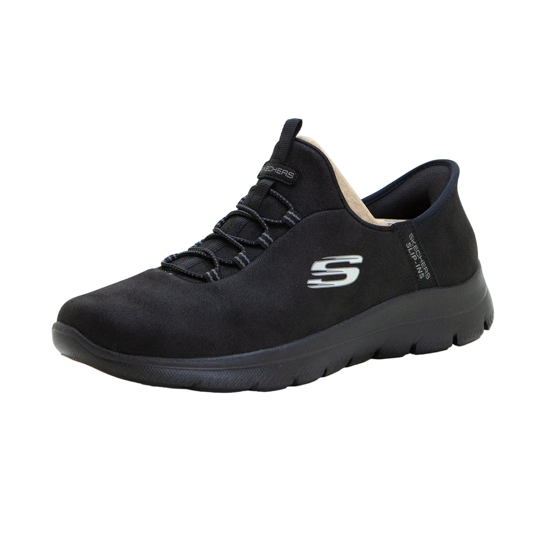 Skechers 150254 Deportivo Slip-Ins negro con elásticos