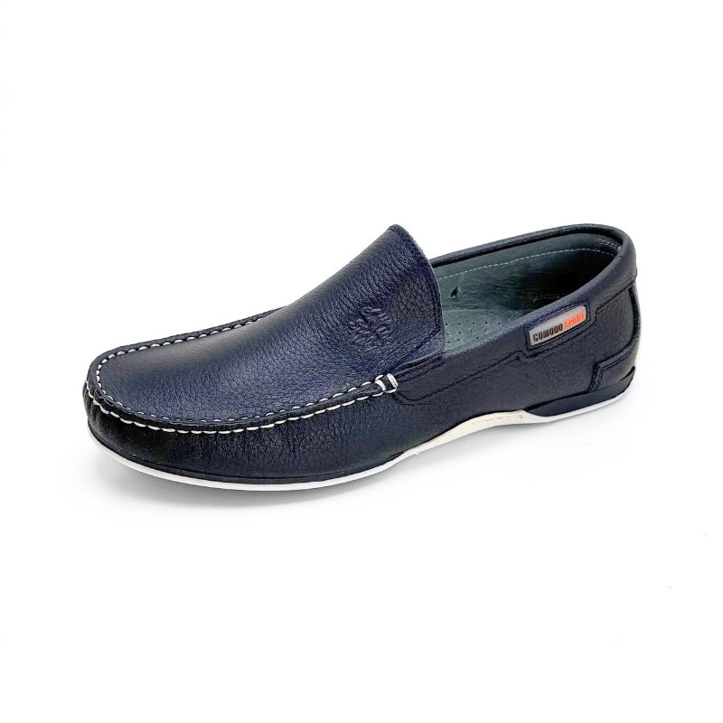 Cómodo Sport 416 Mocasín blando marino