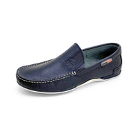 Cómodo Sport 416 Mocasín blando marino