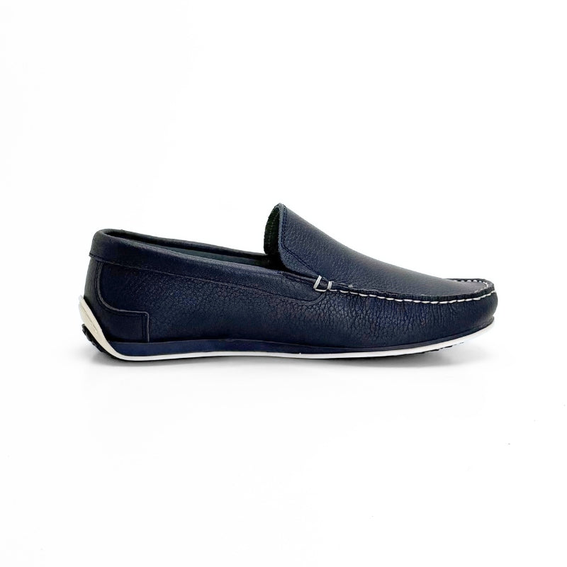 Cómodo Sport 416 Mocasín blando marino
