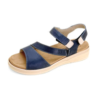 Treintas 4338 Sandalia plana plantilla extraible AZUL