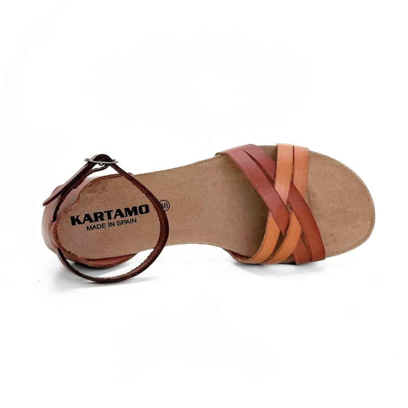 Kartamo Vanessa Sandalia bio multicuero de piel